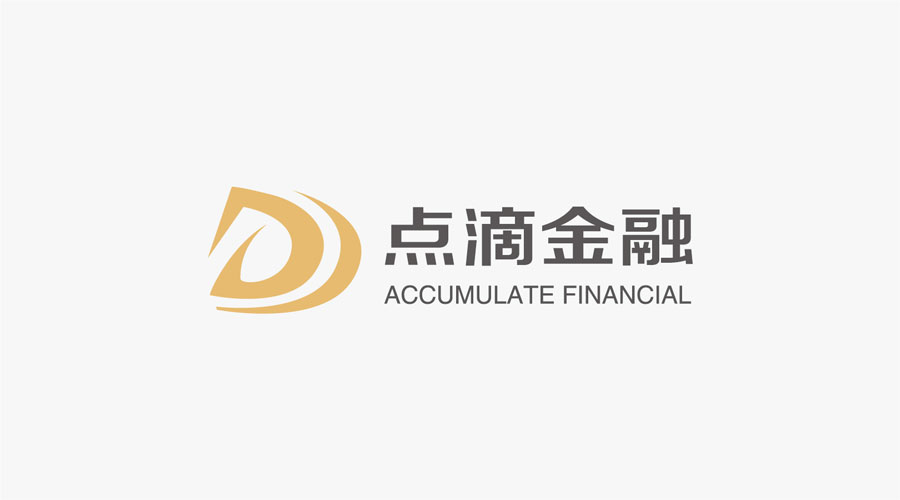 點滴金融 品牌標志設計/VIS設計